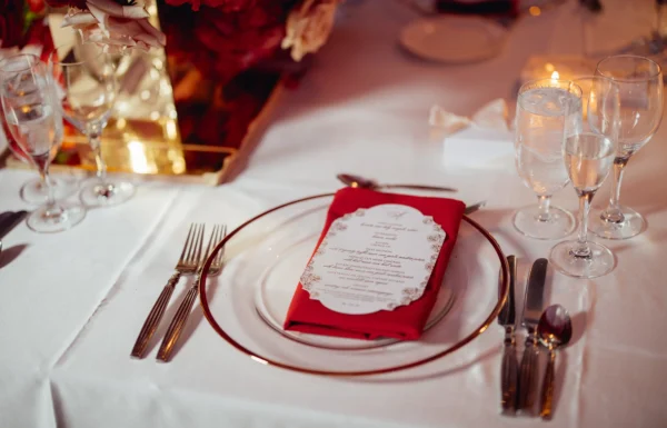 The wedding of This Couple Painted the Town Red With Bold, Crimson Roses Everywhere Gallery 7