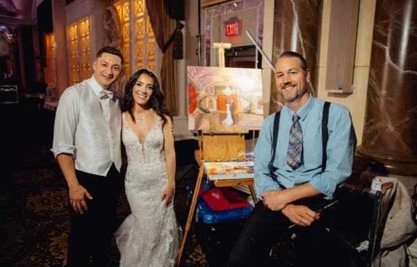 The wedding of This Couple Painted the Town Red With Bold, Crimson Roses Everywhere Gallery 2