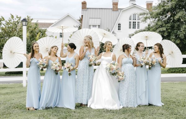 The wedding of A Blue And White Wedding That Was ‘A True Bacchanalia’ Gallery 11