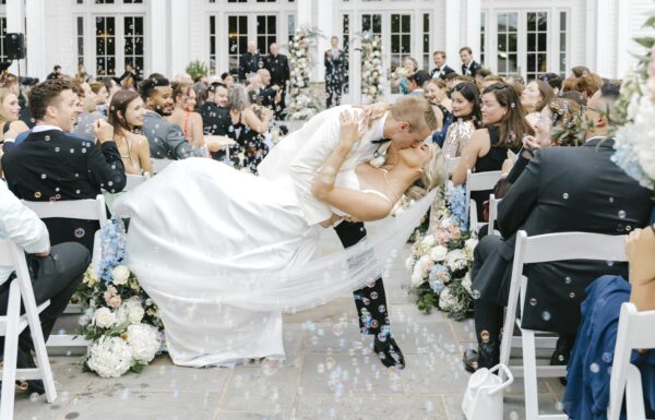 The wedding of A Blue And White Wedding That Was ‘A True Bacchanalia’ Gallery 7