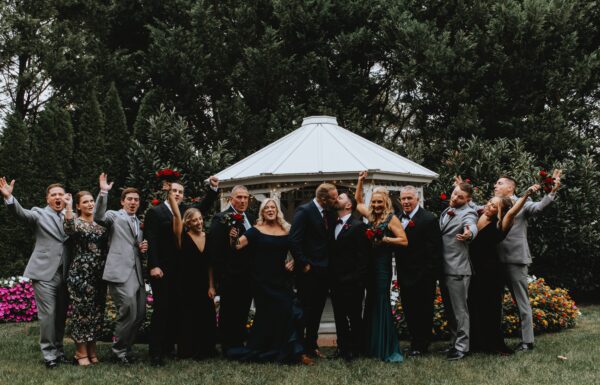 The wedding of An Elegant and Romantic Wedding With Pops of Blue, Red and Gold Gallery 12