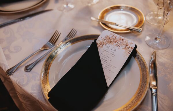 The wedding of An Elegant and Romantic Wedding With Pops of Blue, Red and Gold Gallery 7