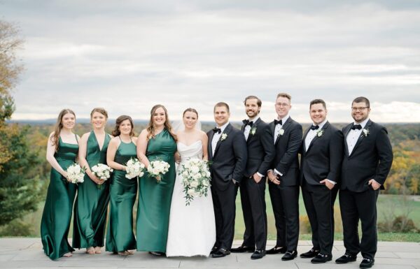 The wedding of Classic Elegance at This Fall Wedding at Natirar Gallery 2