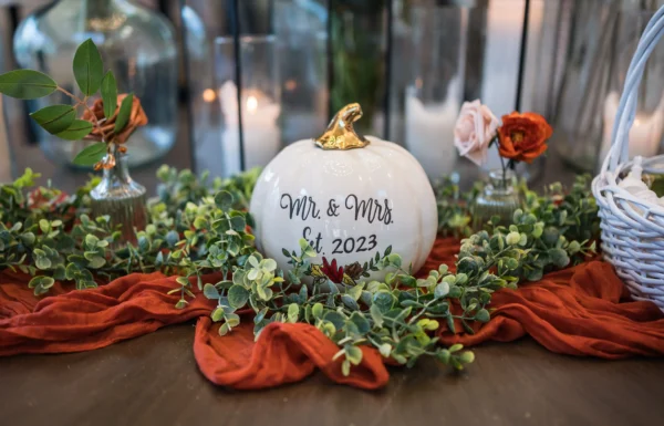 The wedding of Rustic Farm Meets Contemporary Flair at This Stunning Fall Wedding Gallery 1