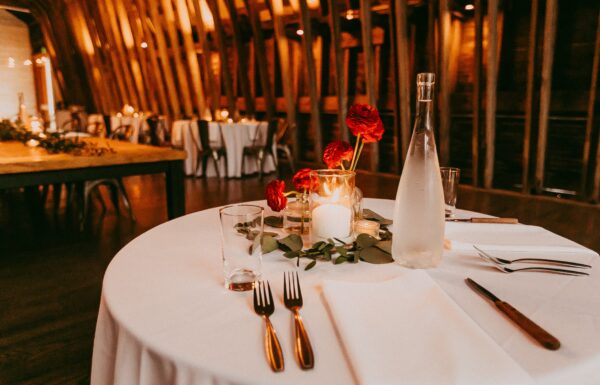 The wedding of A Modern Rustic Wedding Where the Guests Arrived By Tractor and Enjoyed a S’mores Bonfire Gallery 4