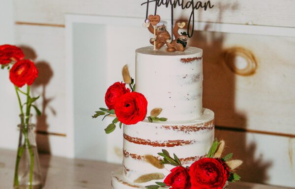 The wedding of A Modern Rustic Wedding Where the Guests Arrived By Tractor and Enjoyed a S’mores Bonfire Gallery 9