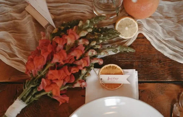The wedding of A Summer ‘Whimsical Garden’-Themed Wedding With Fresh Fruit Decor Gallery 3