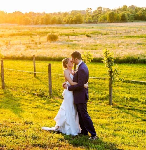 The wedding of A Rustic Farm Wedding Was Perfect For This Equestrian-Loving Bride