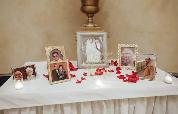 The wedding of This Couple Painted the Town Red With Bold, Crimson Roses Everywhere Gallery 4