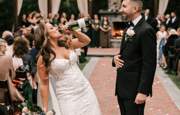 The wedding of A Dark and Moody Fall Wedding With All the Bookish Touches Gallery 11