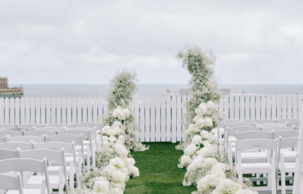 The wedding of A Rooftop Wedding Overlooking the Ocean Gallery 4