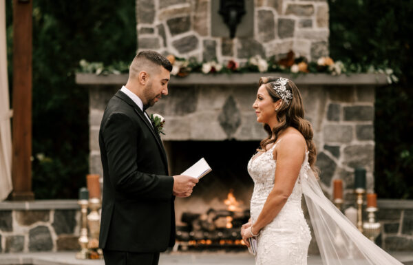 The wedding of A Dark and Moody Fall Wedding With All the Bookish Touches Gallery 1