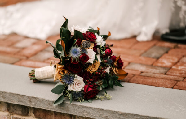 The wedding of A Dark and Moody Fall Wedding With All the Bookish Touches Gallery 4