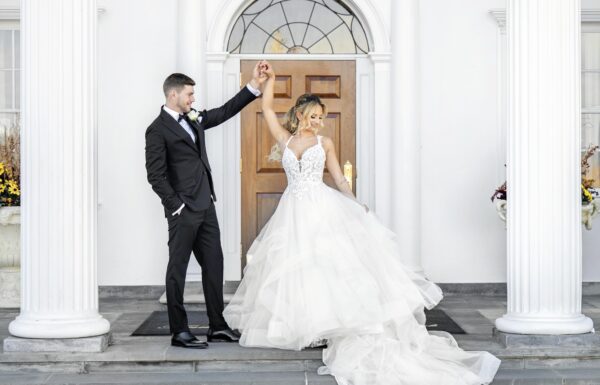 The wedding of Black, White and a Hint of Rose Gold at This NJ Wedding Gallery 1