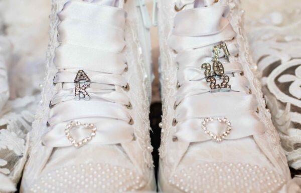 The wedding of These Brides Celebrated Their Love of Rugby at Their Running Deer Golf Club Wedding Gallery 16