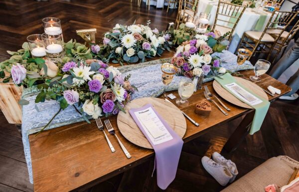 The wedding of These Brides Celebrated Their Love of Rugby at Their Running Deer Golf Club Wedding Gallery 10