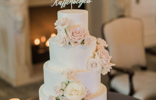 The wedding of A Romantic Park Chateau Wedding With Blush Florals Gallery 17