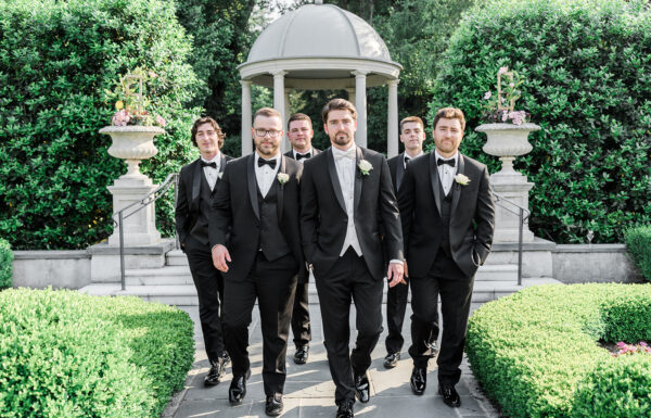 The wedding of A Romantic Park Chateau Wedding With Blush Florals Gallery 9