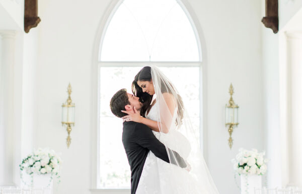 The wedding of A Romantic Park Chateau Wedding With Blush Florals Gallery 4