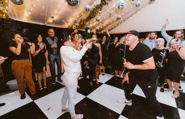 The wedding of An Unconventional NJ Wedding: Food Trucks, Disco Balls & a Plant-Shop Ceremony Gallery 4