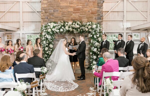 The wedding of Kara & Rob Had a ‘Beauty and the Beast’-Inspired Seating Chart for Their Ashford Estate Wedding Gallery 18