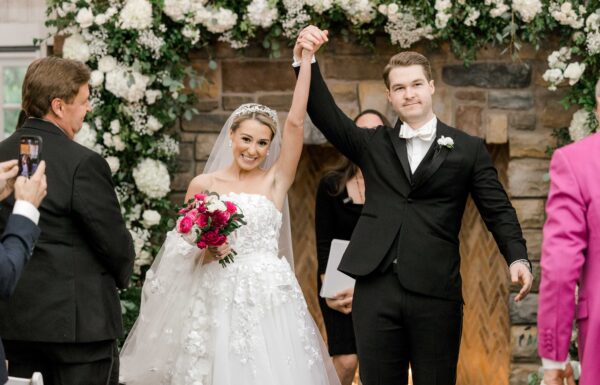 The wedding of Kara & Rob Had a ‘Beauty and the Beast’-Inspired Seating Chart for Their Ashford Estate Wedding Gallery 19