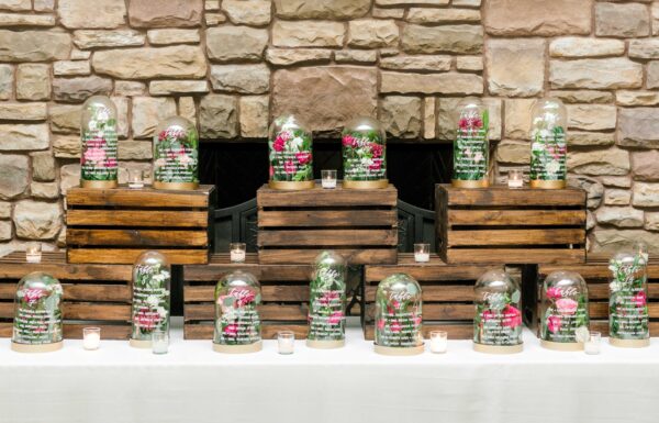 The wedding of Kara & Rob Had a ‘Beauty and the Beast’-Inspired Seating Chart for Their Ashford Estate Wedding Gallery 29