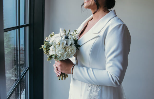 The wedding of An Elegant, Modern-Minimalist Wedding at Perona Farms Gallery 0