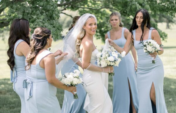 The wedding of Modern Coastal Vibes at This Linwood Country Club Wedding Gallery 1