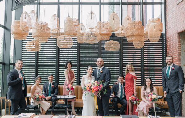 The wedding of Vibrant Murals & Disco Balls at This Asbury Park Wedding Gallery 21