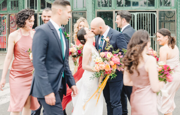 The wedding of Vibrant Murals & Disco Balls at This Asbury Park Wedding Gallery 1