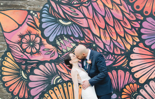 The wedding of Vibrant Murals & Disco Balls at This Asbury Park Wedding Gallery 14