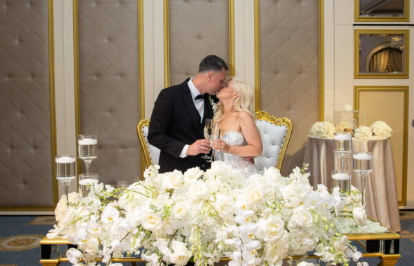 The wedding of A Glamorous Wedding With Their Daughters as Flower Girls Gallery 15