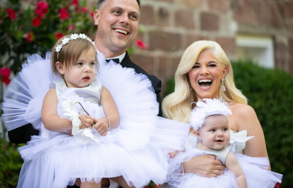 The wedding of A Glamorous Wedding With Their Daughters as Flower Girls Gallery 6