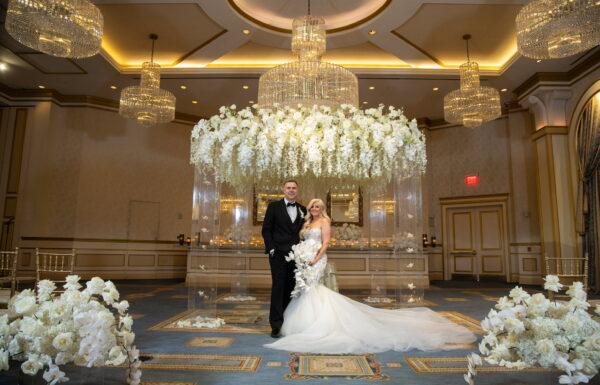 The wedding of A Glamorous Wedding With Their Daughters as Flower Girls Gallery 9