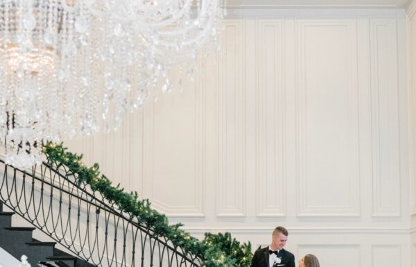 The wedding of A Dreamy Winter Wedding at the Estate at Florentine Gardens Gallery 9