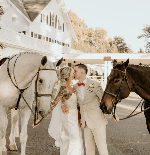 The wedding of Horses Completed This Fall ‘Rustic-Glam’ Wedding at the Ryland Inn