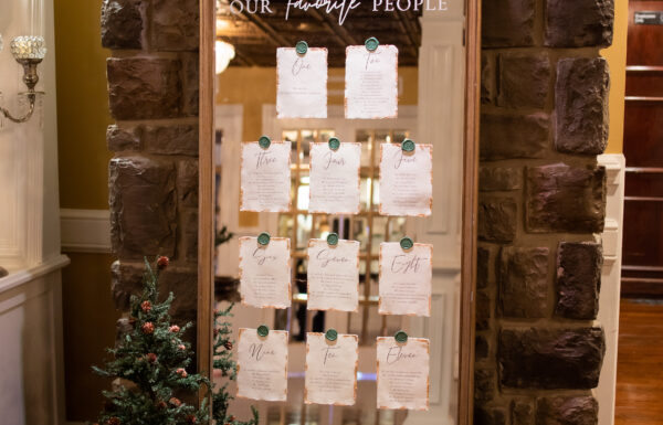 The wedding of A Christmas-Inspired Wedding “Straight Out of a Hallmark Movie” Gallery 17