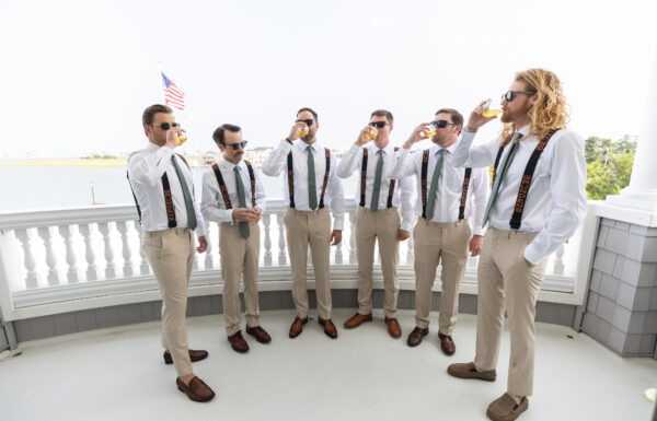 The wedding of This Shore-Loving Couple Had a Sea Glass Seating Chart at Their Wedding Gallery 1