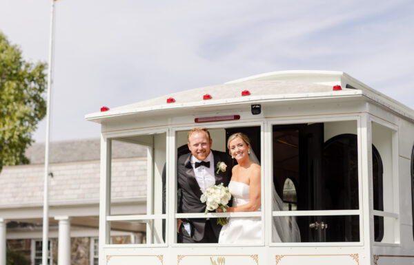 The wedding of These Golf Lovers Had a ‘Garden Party’ Wedding at Hackensack Golf Club Gallery 7