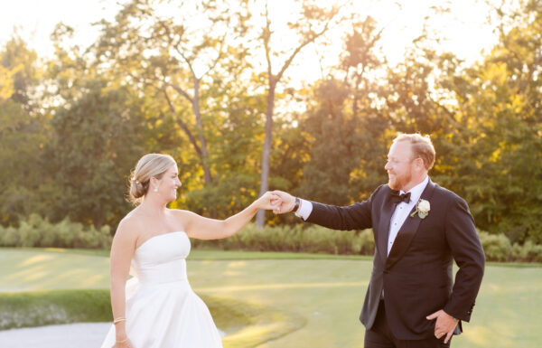 The wedding of These Golf Lovers Had a ‘Garden Party’ Wedding at Hackensack Golf Club Gallery 10