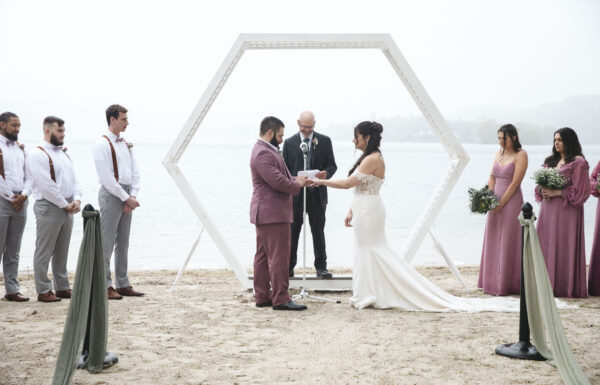 The wedding of The New Jersey Devils’ Mascot Came to This Lake Mohawk Wedding Gallery 7