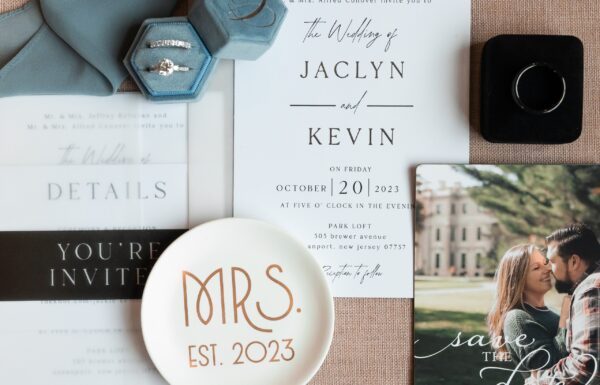 The wedding of This Couple Was the First To Book Their Wedding at Park Loft in Oceanport Gallery 50