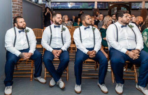 The wedding of This Couple Was the First To Book Their Wedding at Park Loft in Oceanport Gallery 29