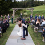A wedding at Quarry Hill Farm.
