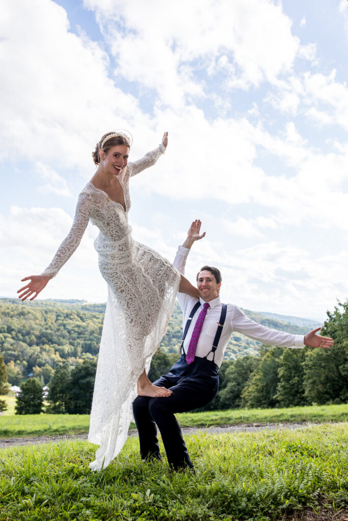 A wedding at Quarry Hill Farm.