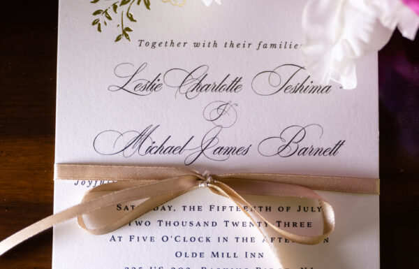The wedding of Leslie & Michael at Olde Mill Inn Gallery 10
