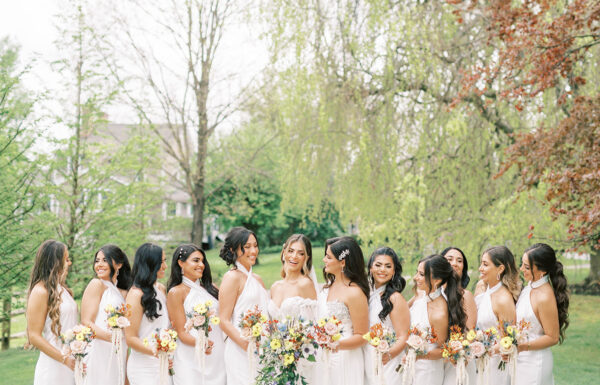 The wedding of High School Sweethearts Hold an Enchanted Garden Wedding Gallery 8