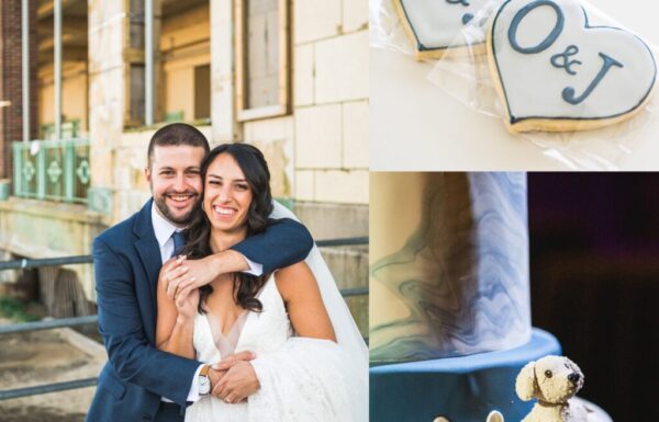 This Couple Had 17 Cakes as Centerpieces for Their Asbury Hotel Wedding