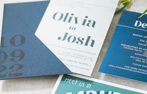 The wedding of This Couple Had 17 Cakes as Centerpieces for Their Asbury Hotel Wedding Gallery 13